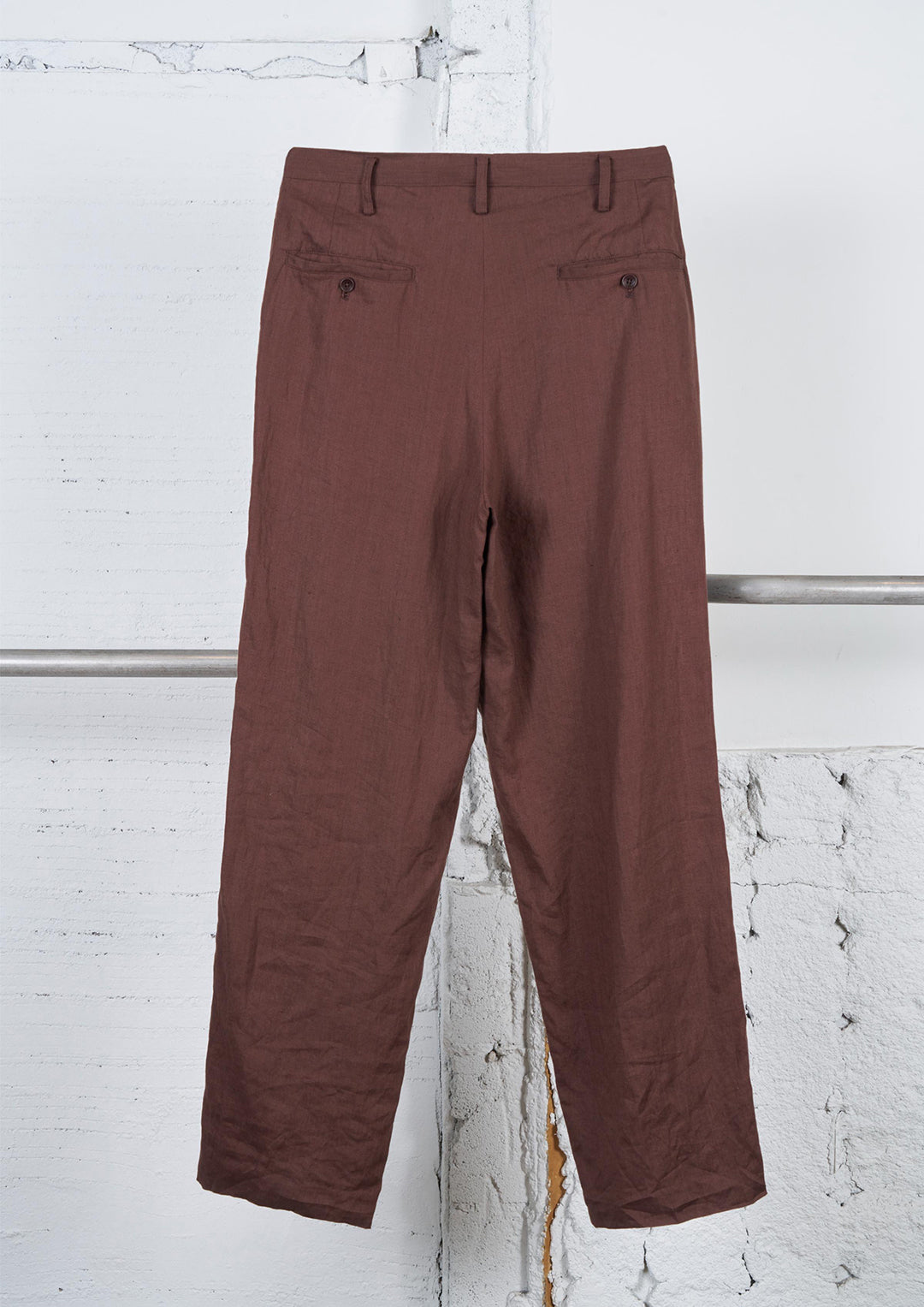 Y's × MASSES_LINEN SLACKS