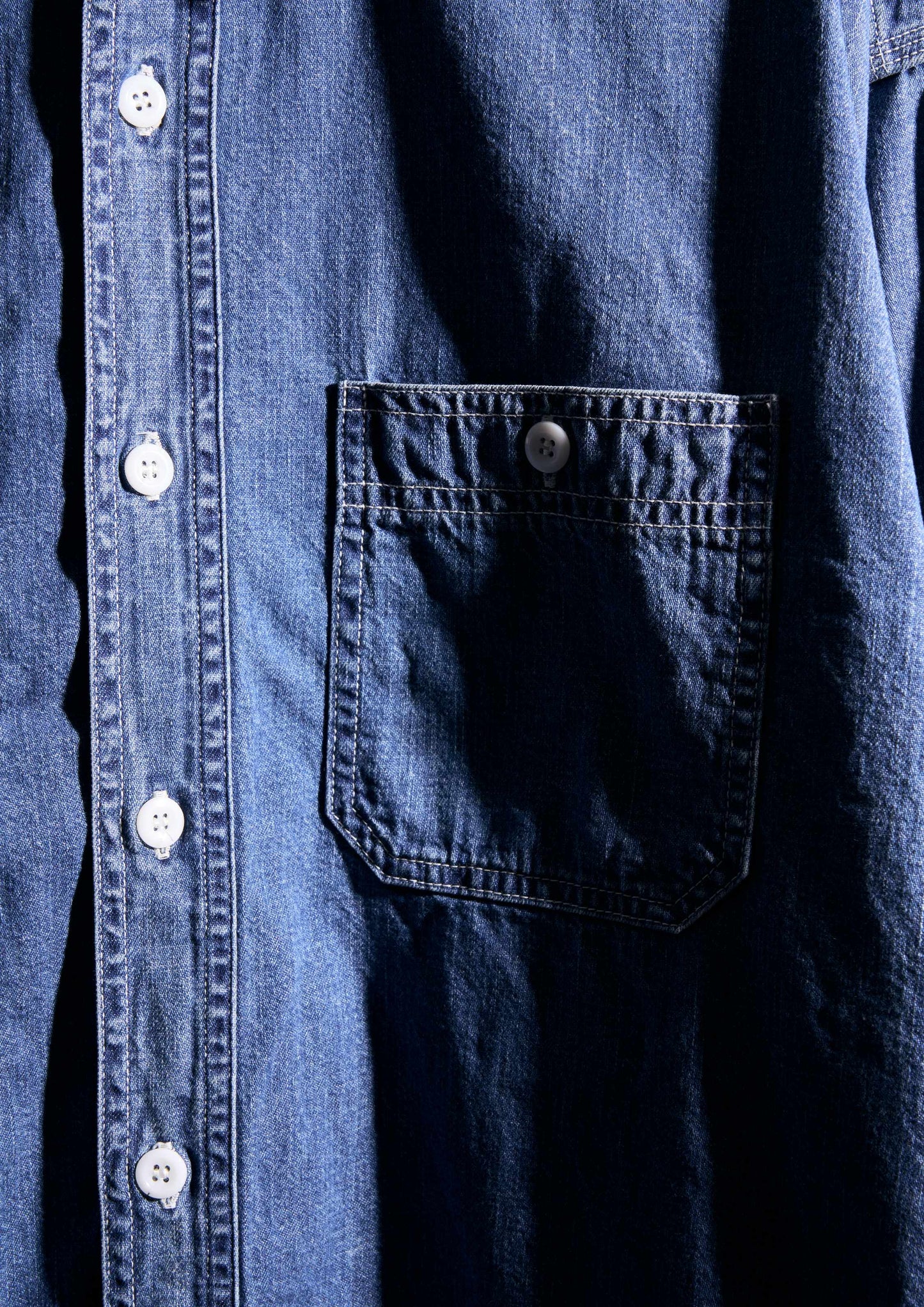 DENIM SHIRT B.WASH