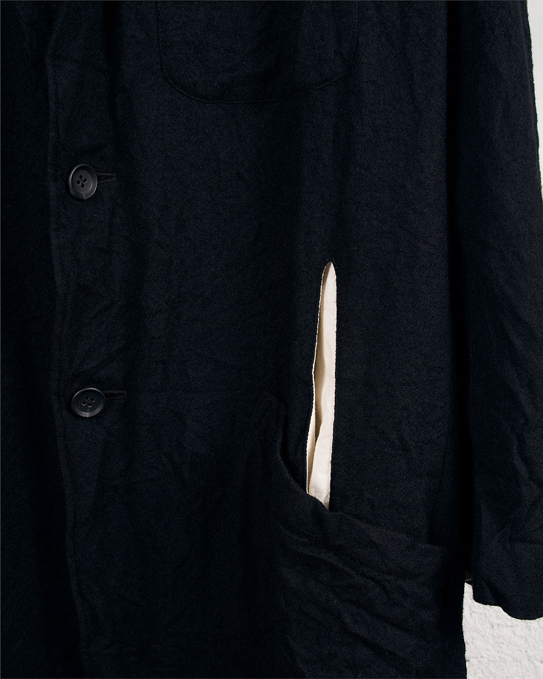 Y's × MASSES_SHRINK SHOP COAT