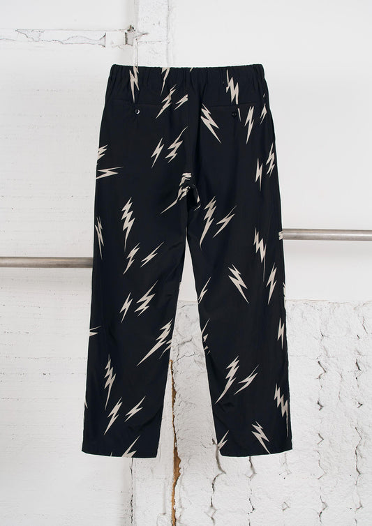 Y's × MASSES_BLEACH DYED WAIST ELASTIC STRING PANTS