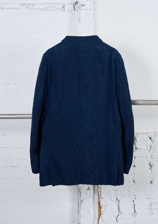 Y's × MASSES_BLUE PILE 3BS JACKET