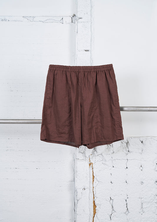 Y's × MASSES_LINEN SHORT PANTS