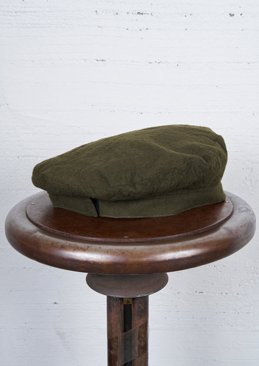 Y's × MASSES_SHRINK SERGE SHRINK ADJUSTABLE BERET