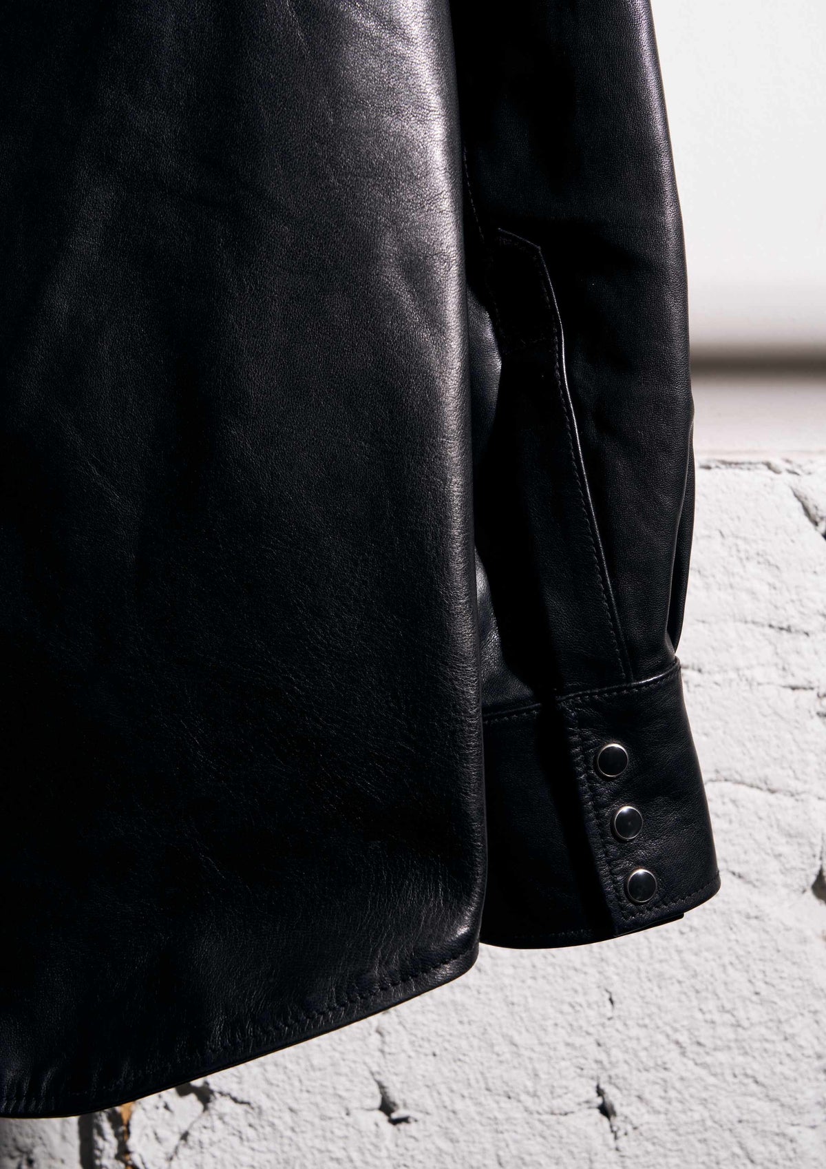 HORSE LEATHER SHIRT VINTAGE W
