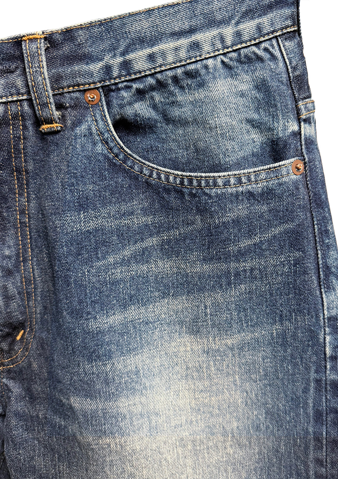 DENIM 5P PANTS BC H WASH