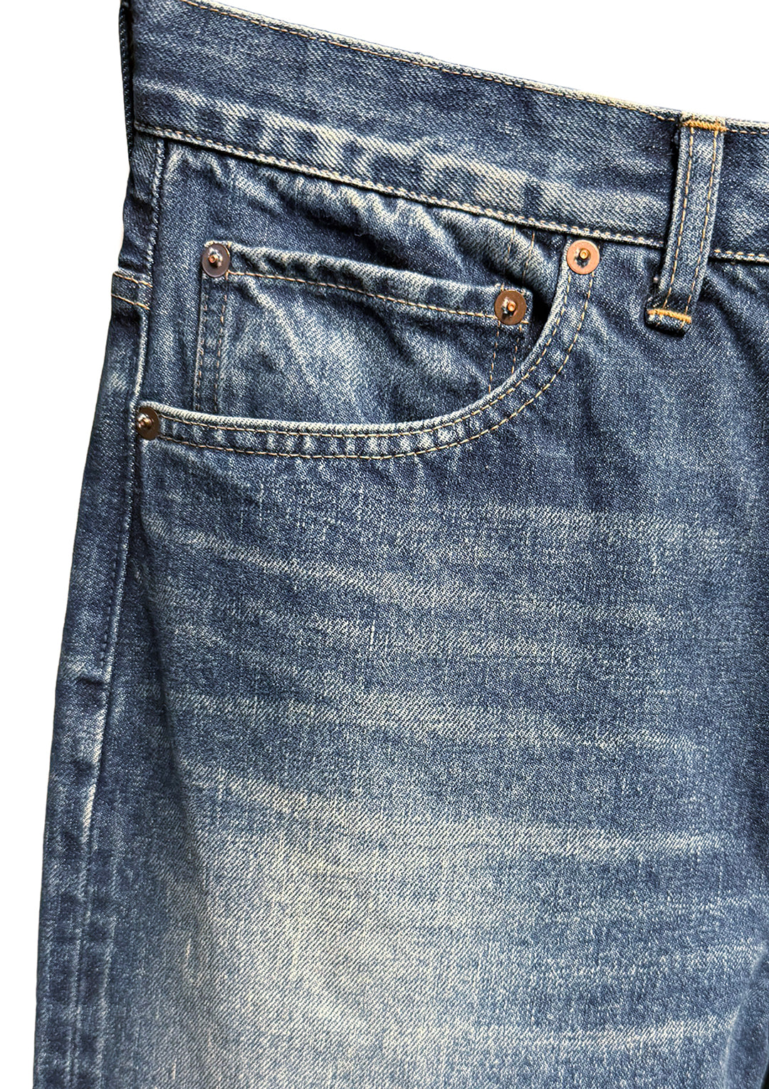 DENIM 5P PANTS BC H WASH