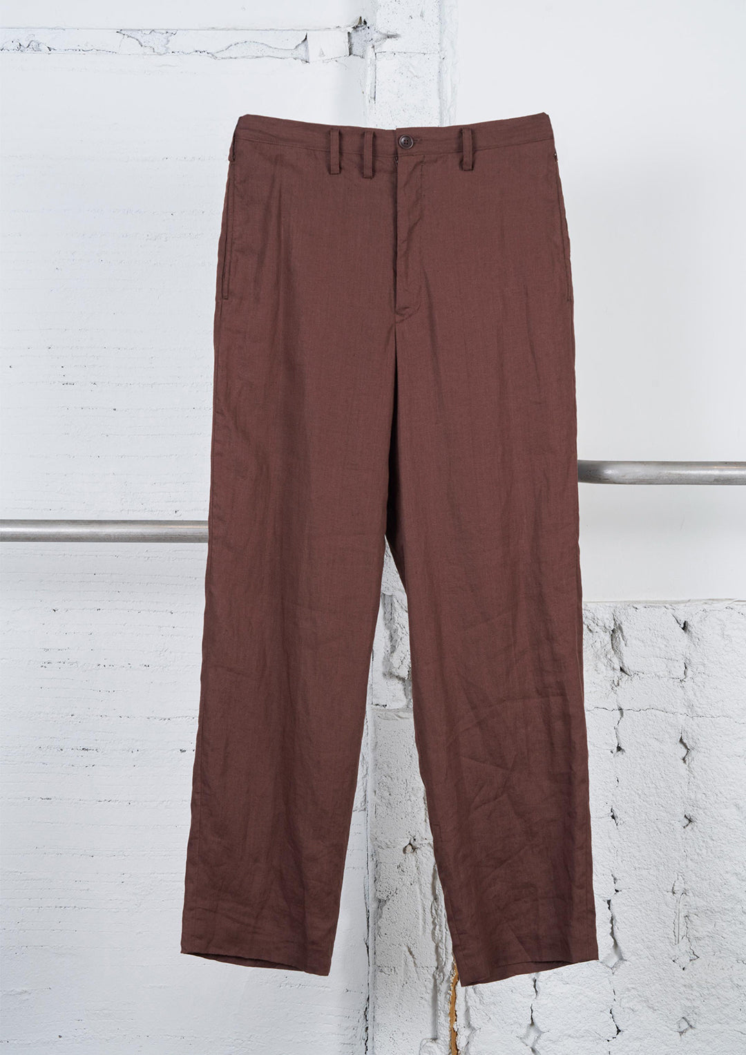 Y's × MASSES_LINEN SLACKS