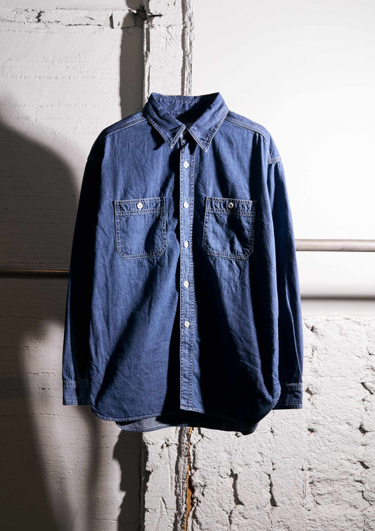 DENIM SHIRT B.WASH