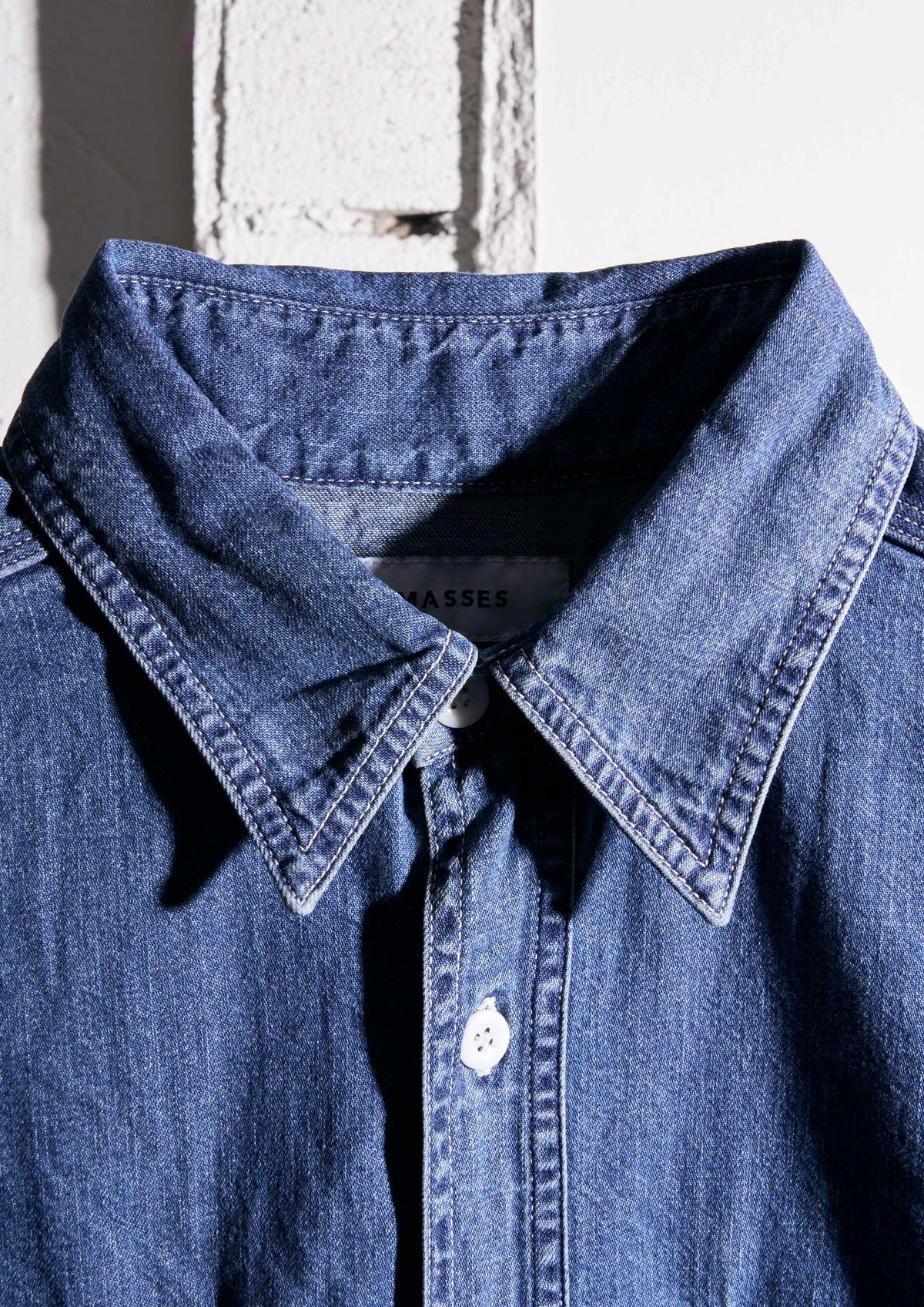 DENIM SHIRT B.WASH