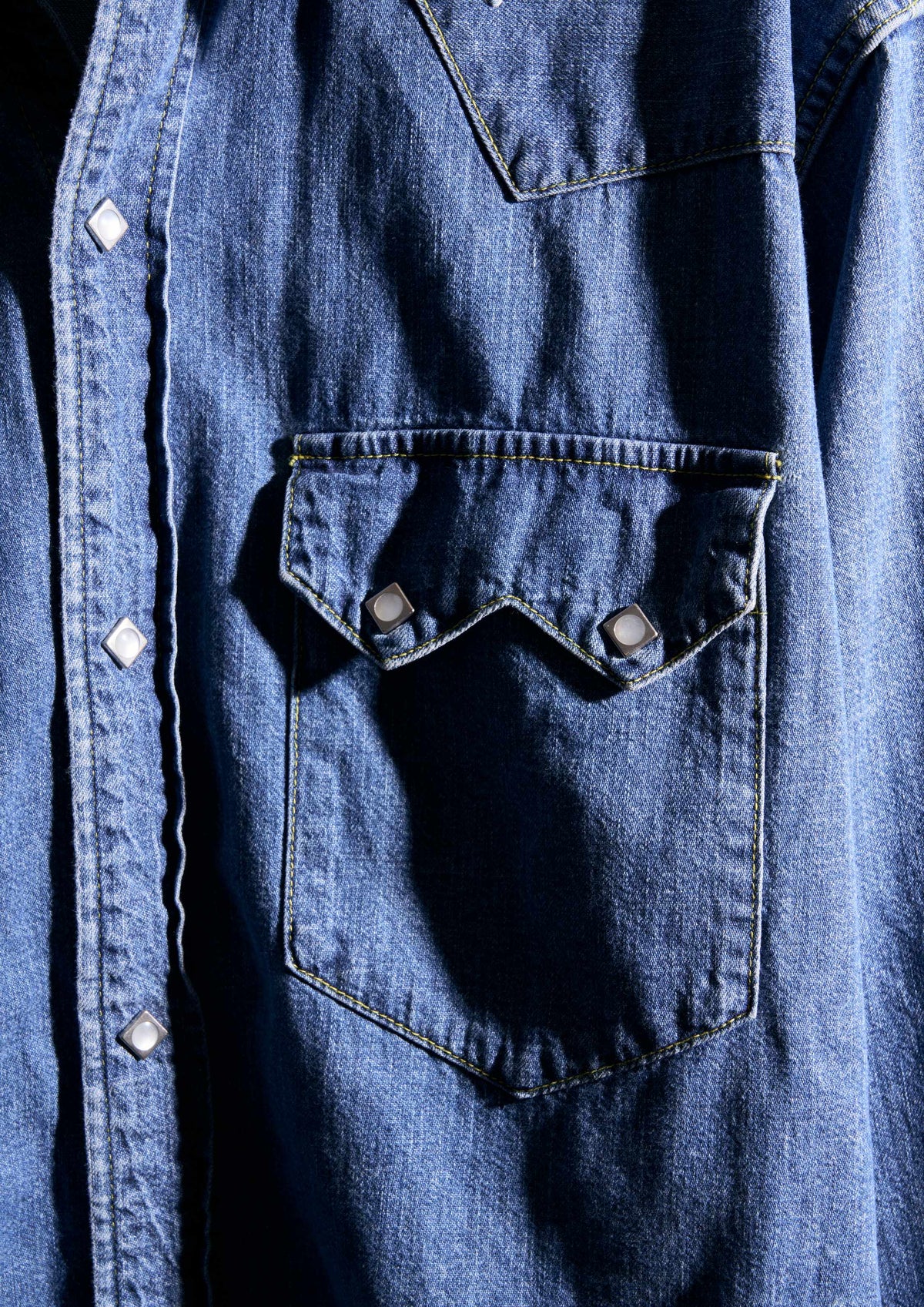 DENIM SHIRT H.WASH