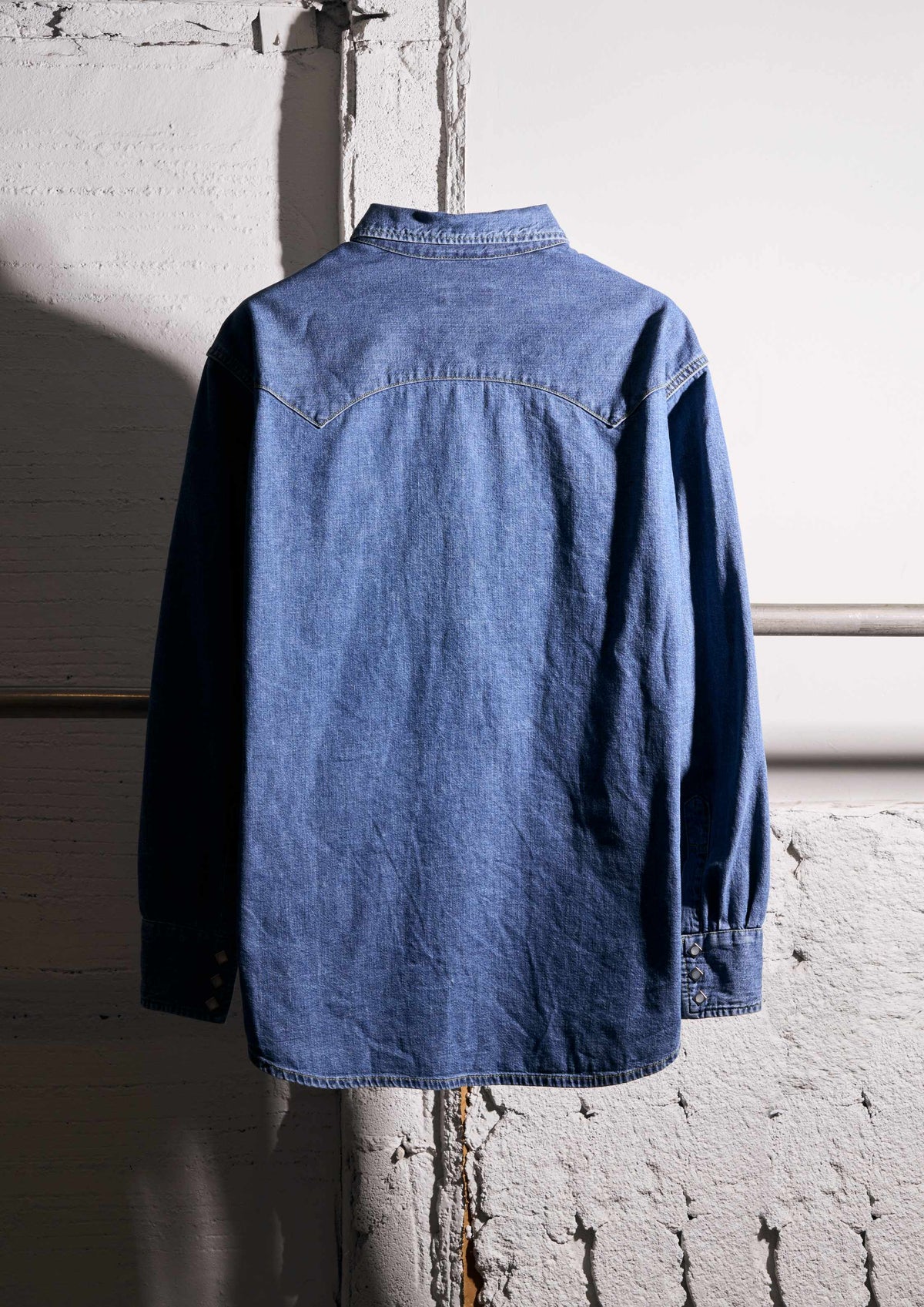 DENIM SHIRT H.WASH