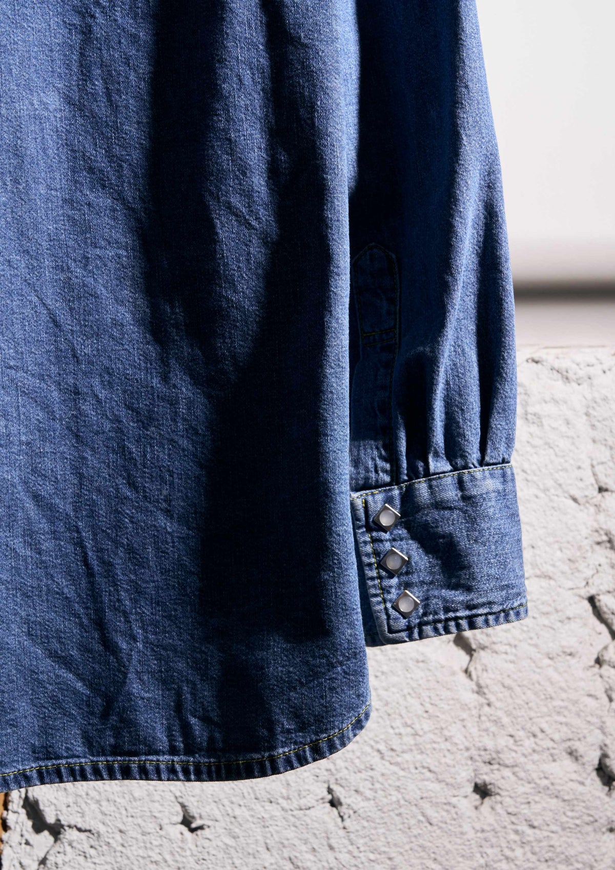 DENIM SHIRT H.WASH