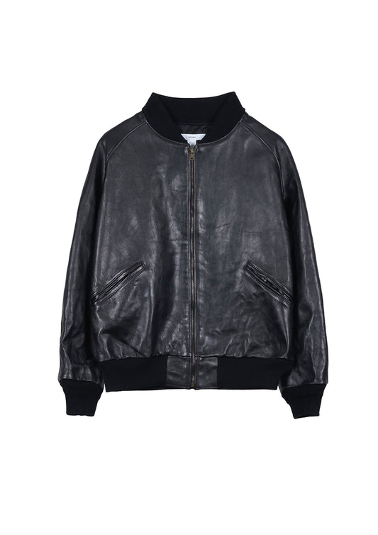 LEATHER JACKET ZIP