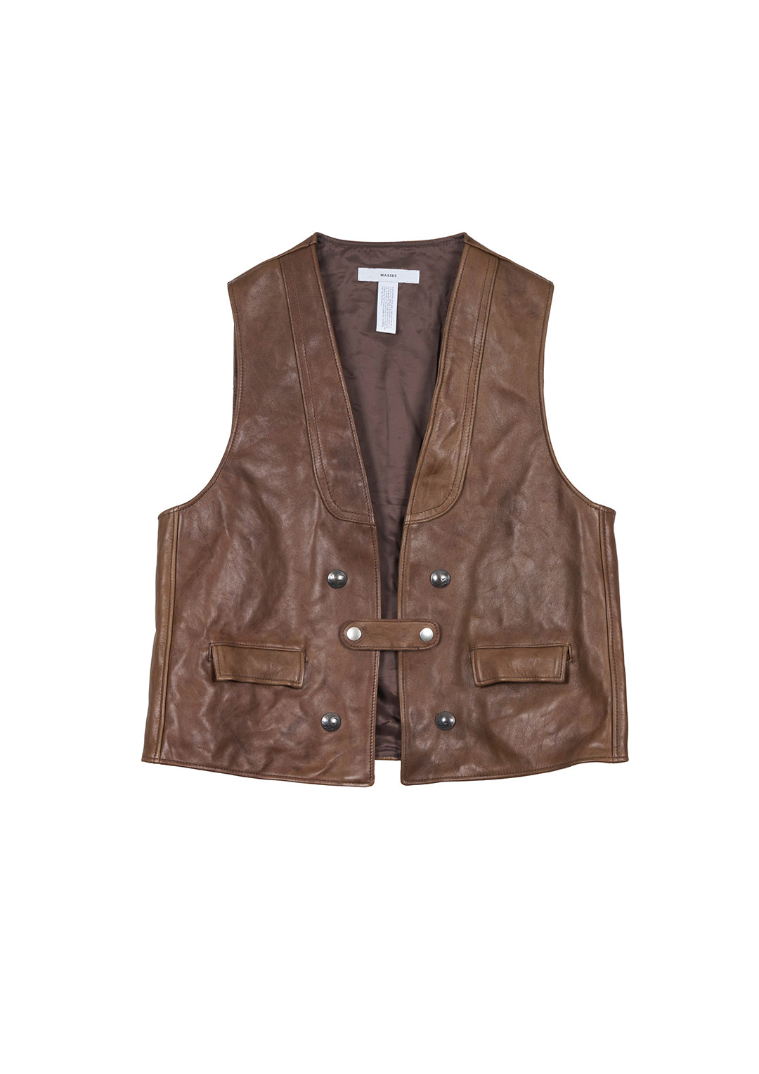 HORSE LEATHER VEST VINTAGE
