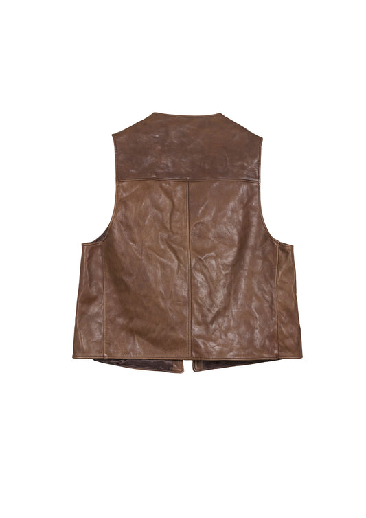 HORSE LEATHER VEST VINTAGE