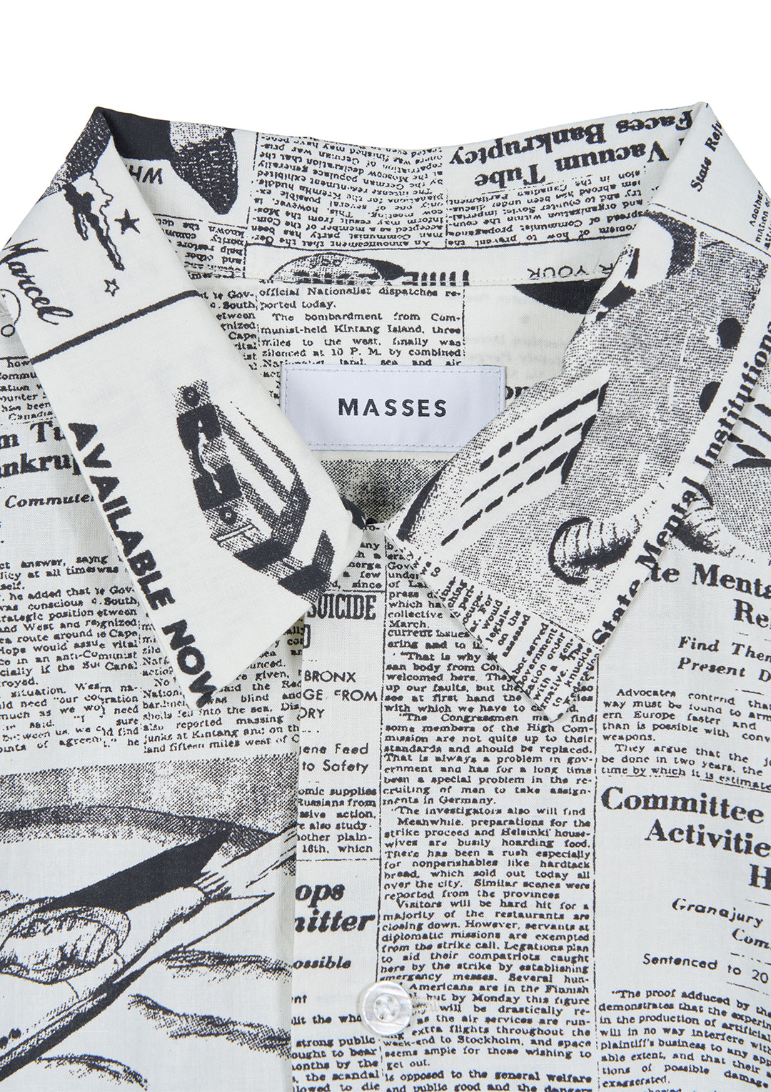 NEWS PAPER SHIRT