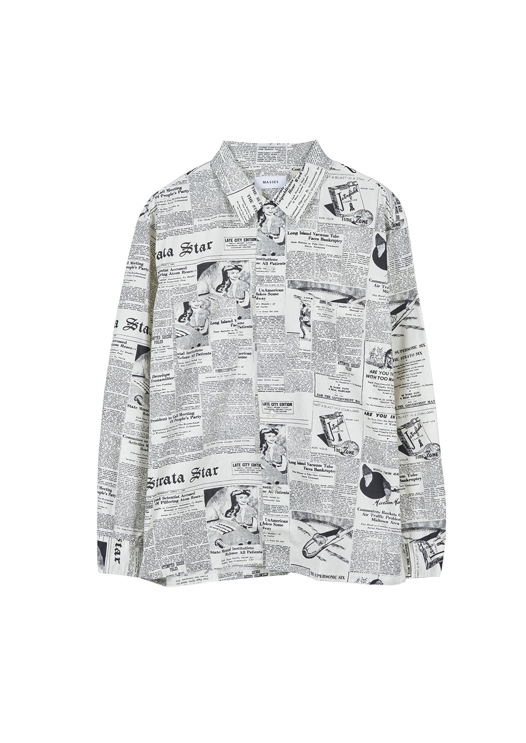 NEWS PAPER SHIRT