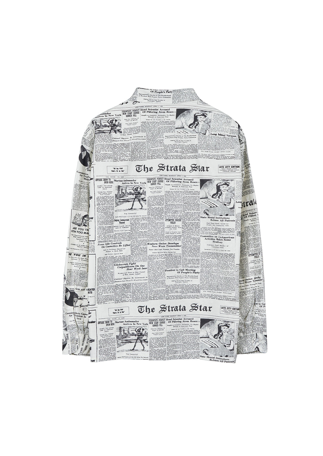 NEWS PAPER SHIRT