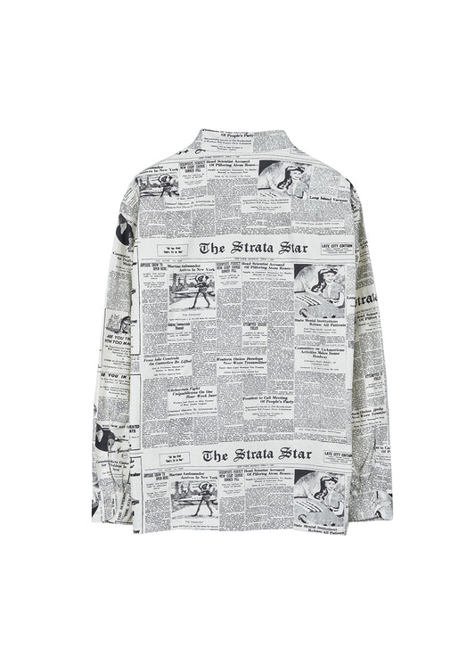 NEWS PAPER SHIRT