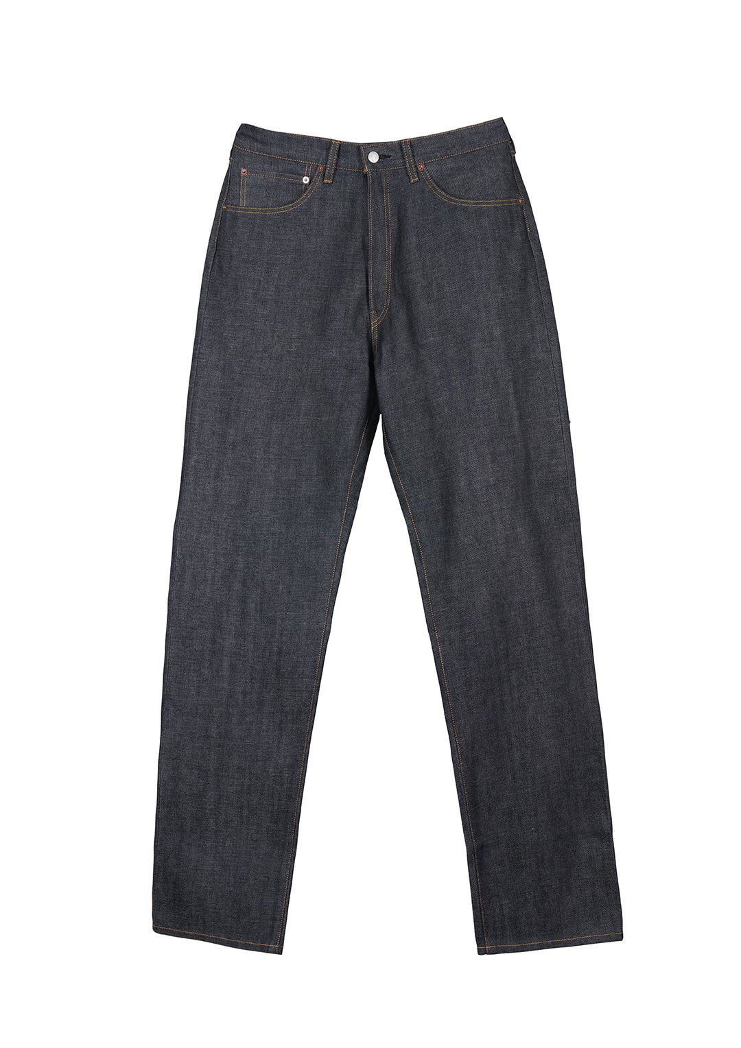 DENIM 5P PANTS RIGID BLACK