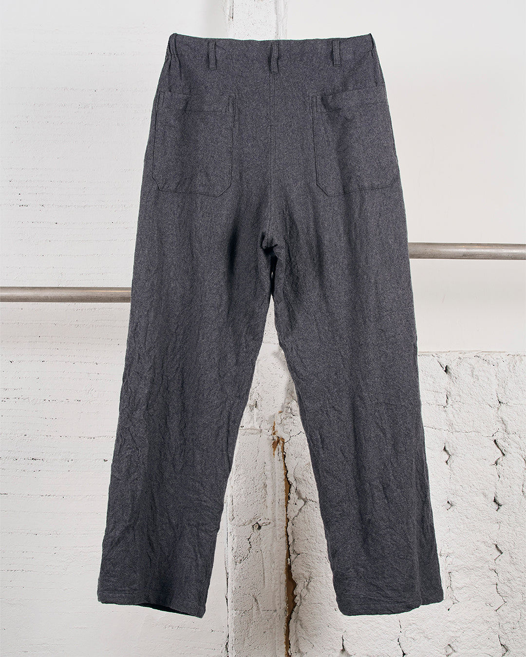 Y's × MASSES_GR SHRINK OUT POCKET PANTS