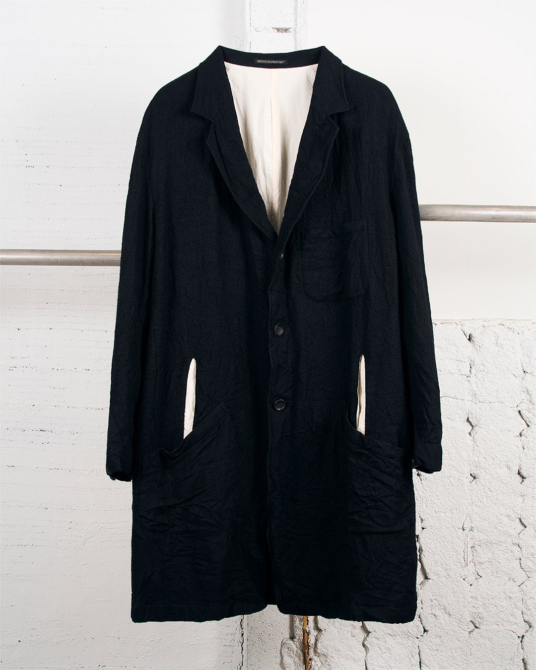 Y's × MASSES_SHRINK SHOP COAT