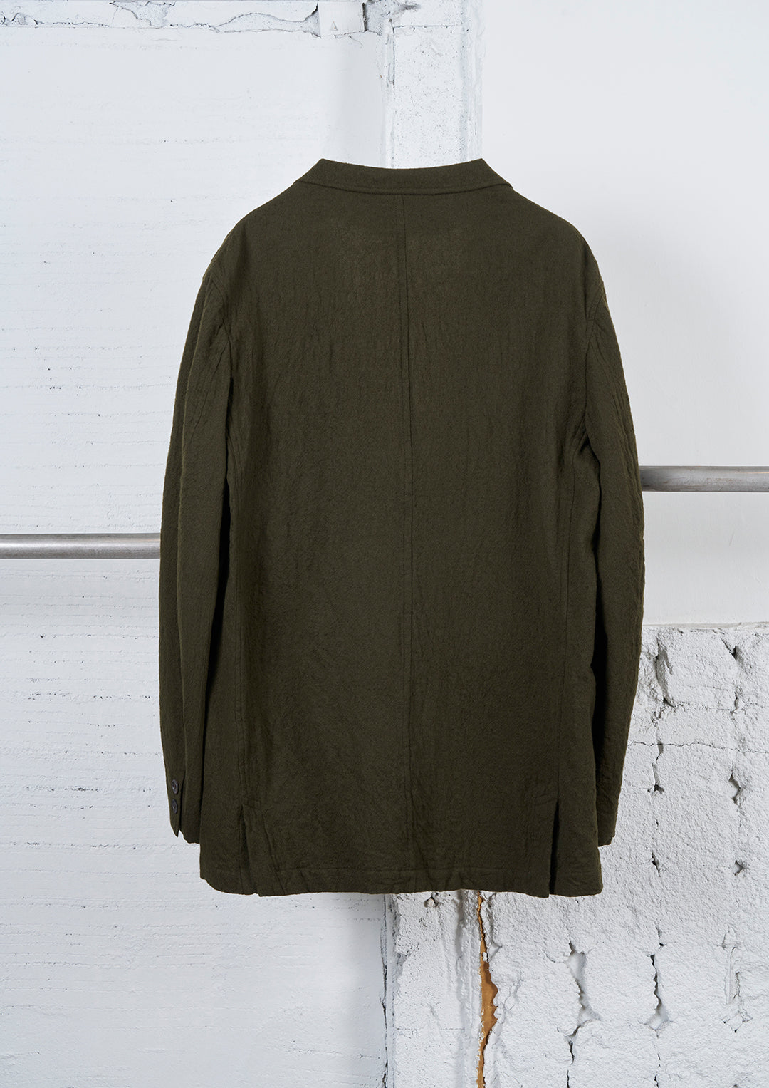Y's × MASSES_SHRINK SERGE 3BS JACKET