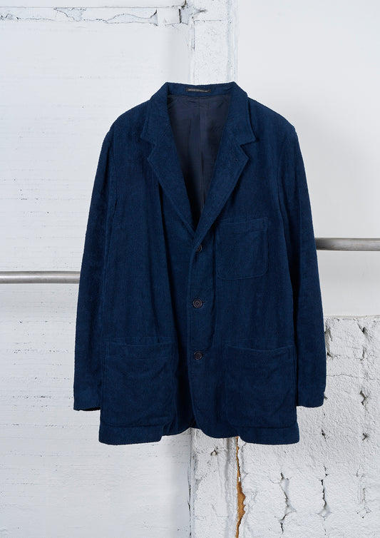 Y's × MASSES_BLUE PILE 3BS JACKET
