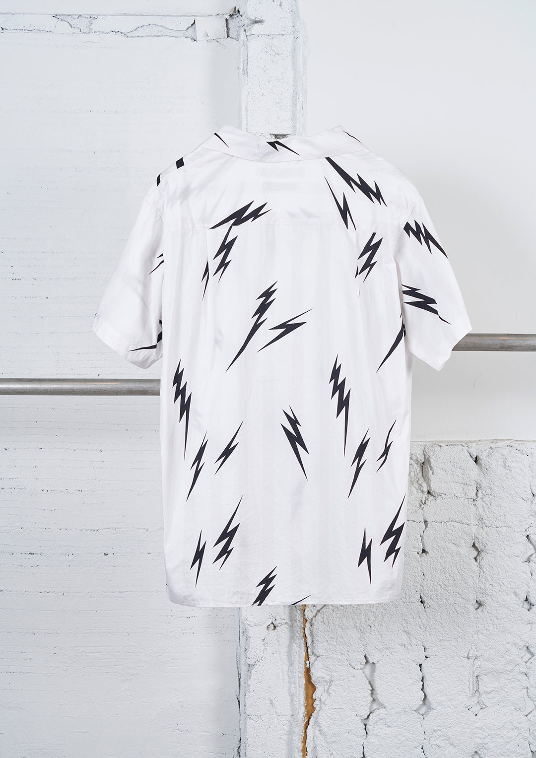 Y's × MASSES_SHORT SLEEVE DOBBY ST BLOUSE