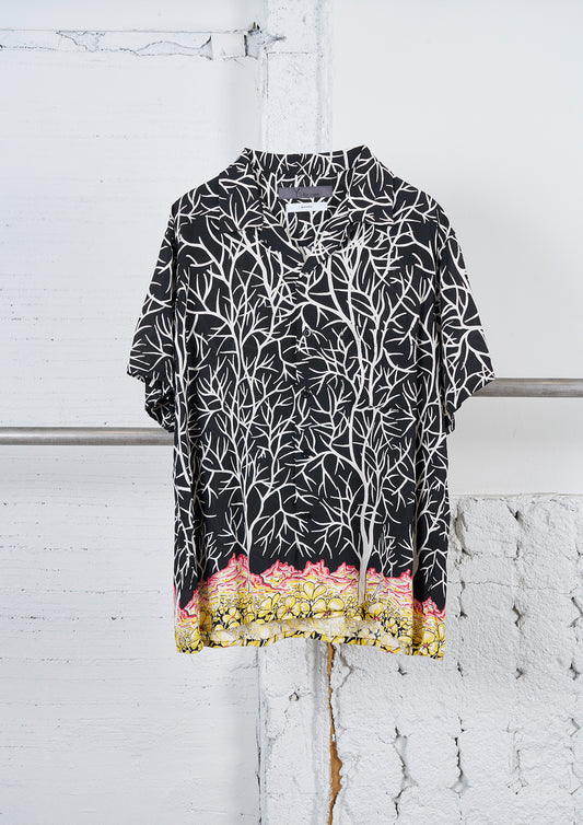 Y's × MASSES_SHORT SLEEVE HAWAIIAN BLOUSE