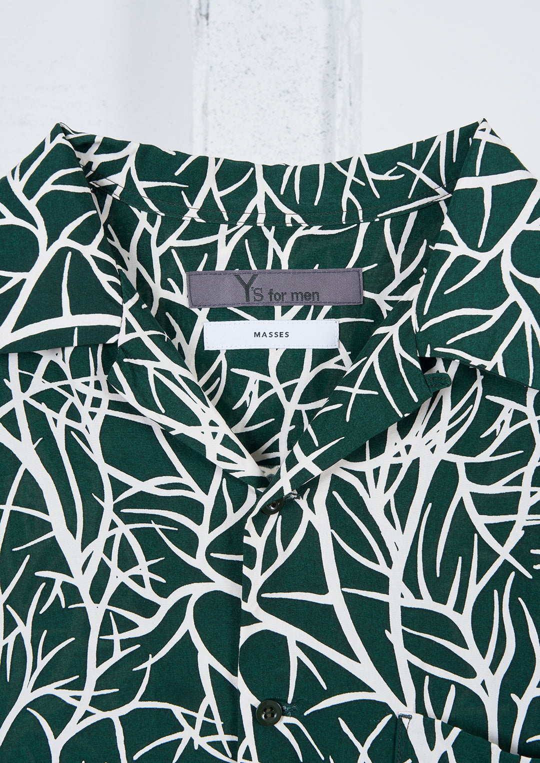 Y's × MASSES_HAWAIIAN BLOUSE