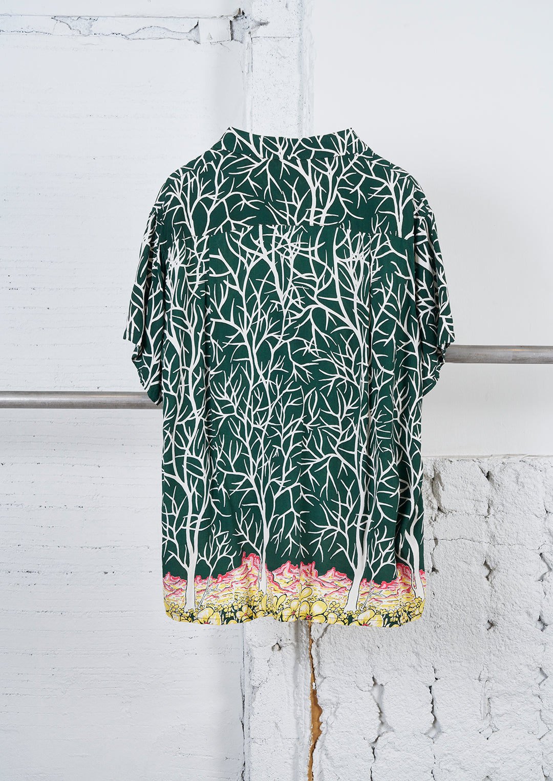 Y's × MASSES_SHORT SLEEVE HAWAIIAN BLOUSE