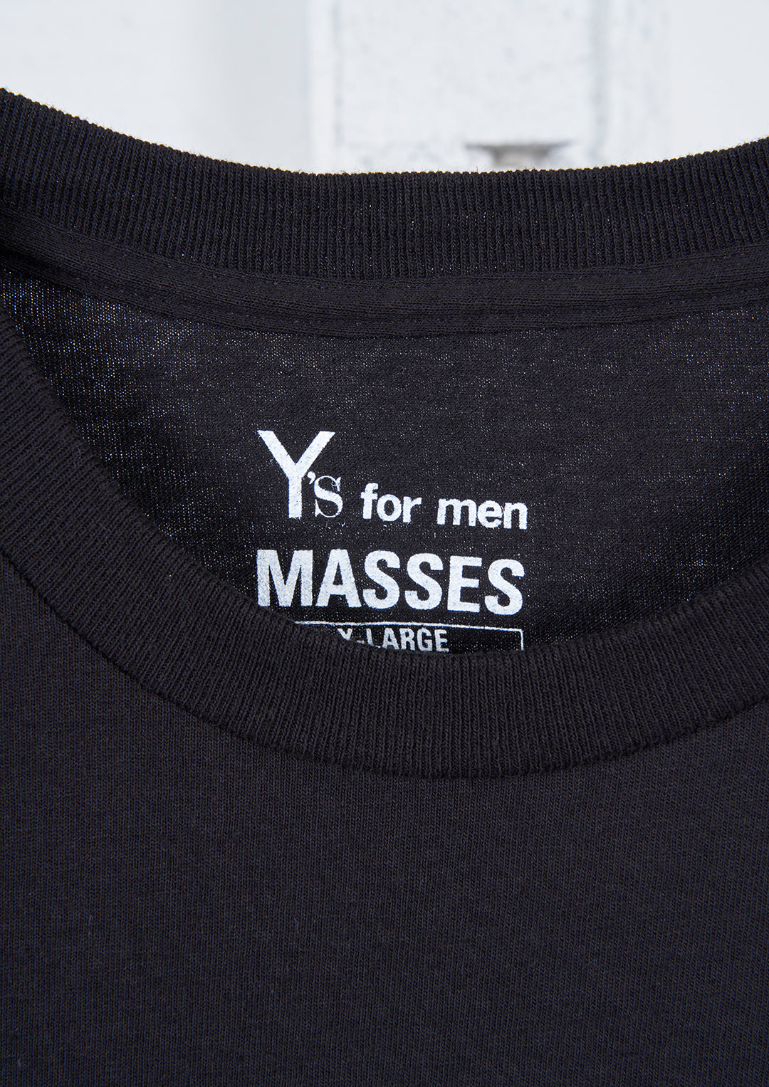 Y's × MASSES_ROUND BODY SHORT SLV C / CHAIN_Y