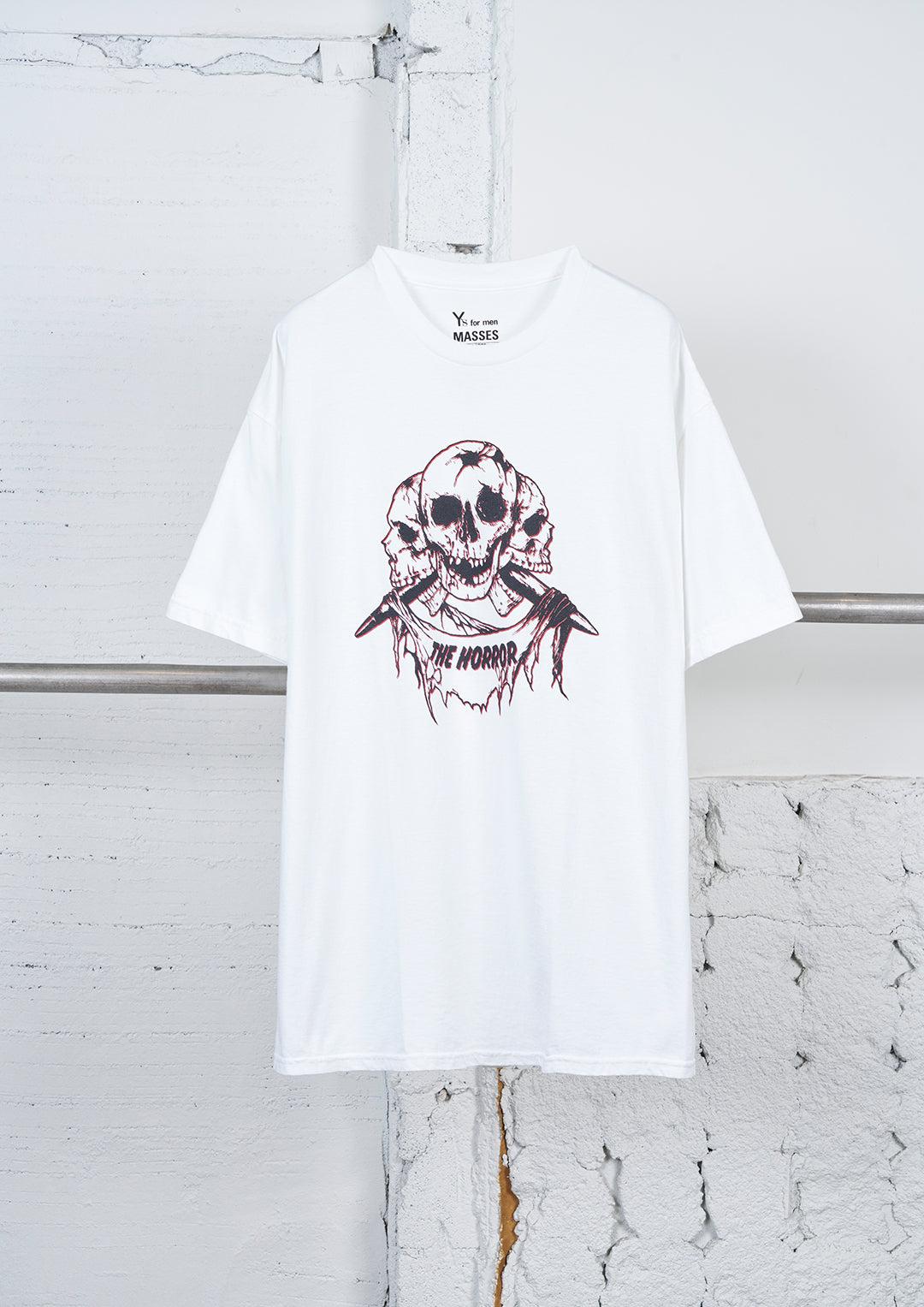 Y's × MASSES_ROUND BODY SHORT SLV A/ BULLET