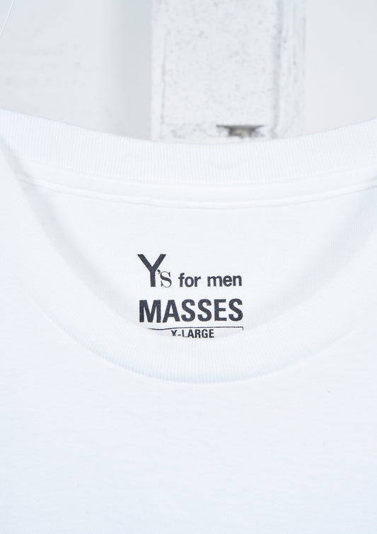 Y's × MASSES_ROUND BODY SHORT SLV A/ BULLET