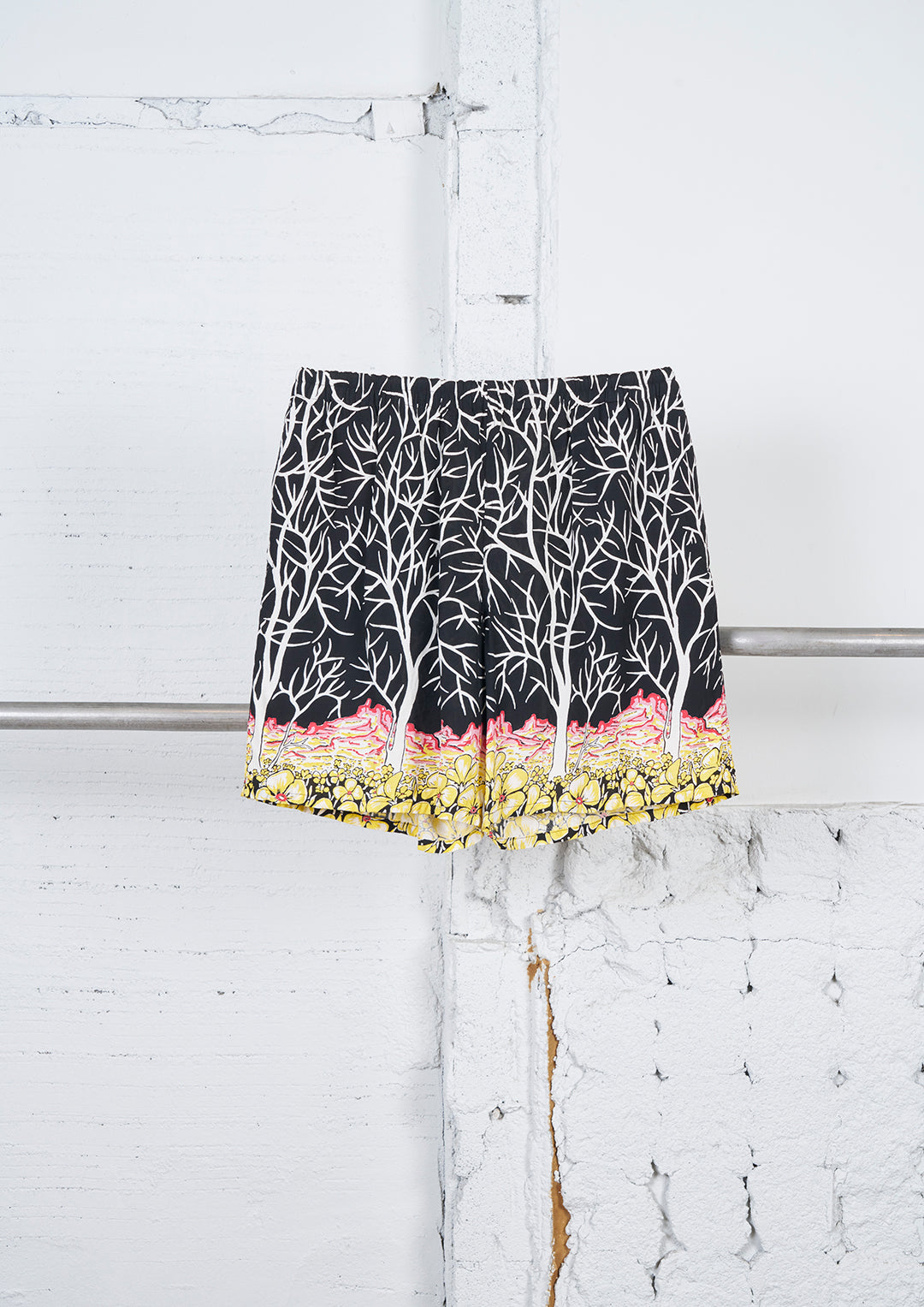Y's × MASSES_HAWAIIAN PT SHORT PANTS