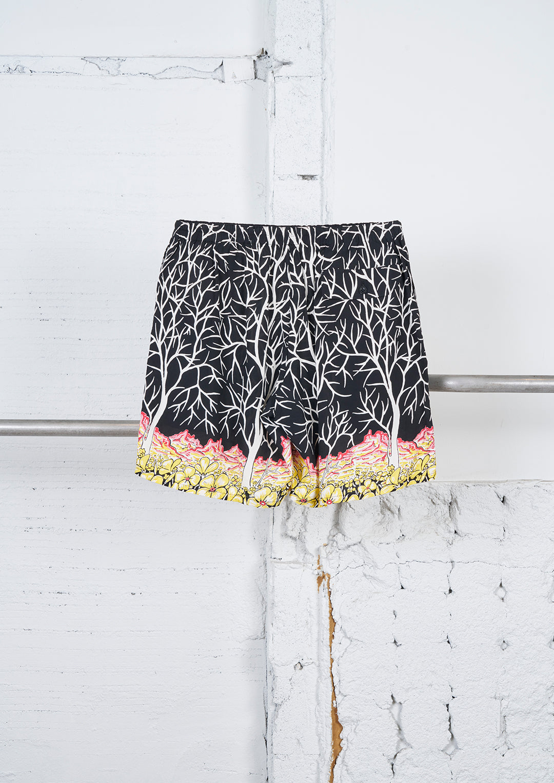 Y's × MASSES_HAWAIIAN PT SHORT PANTS