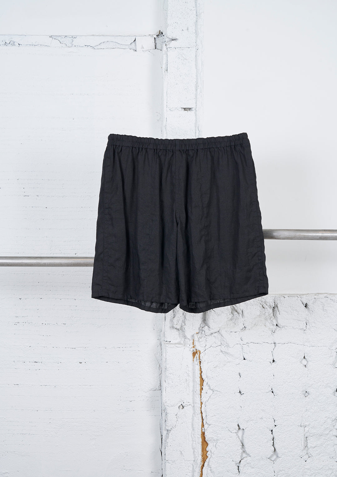 Y's × MASSES_LINEN SHORT PANTS