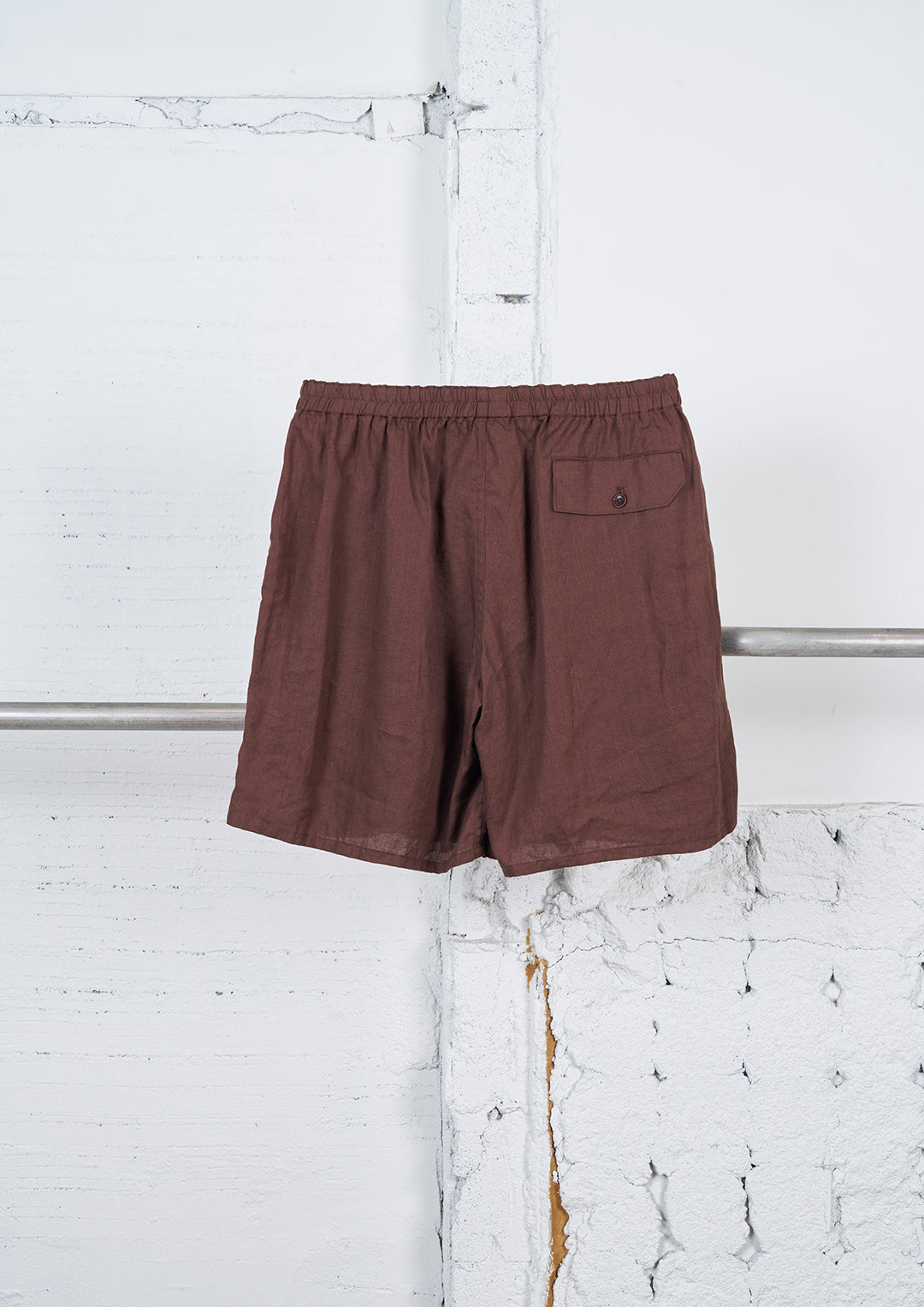 Y's × MASSES_LINEN SHORT PANTS