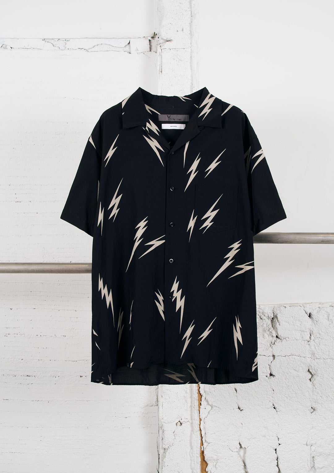 Y's × MASSES_BLEACH DYED SS SHIRT