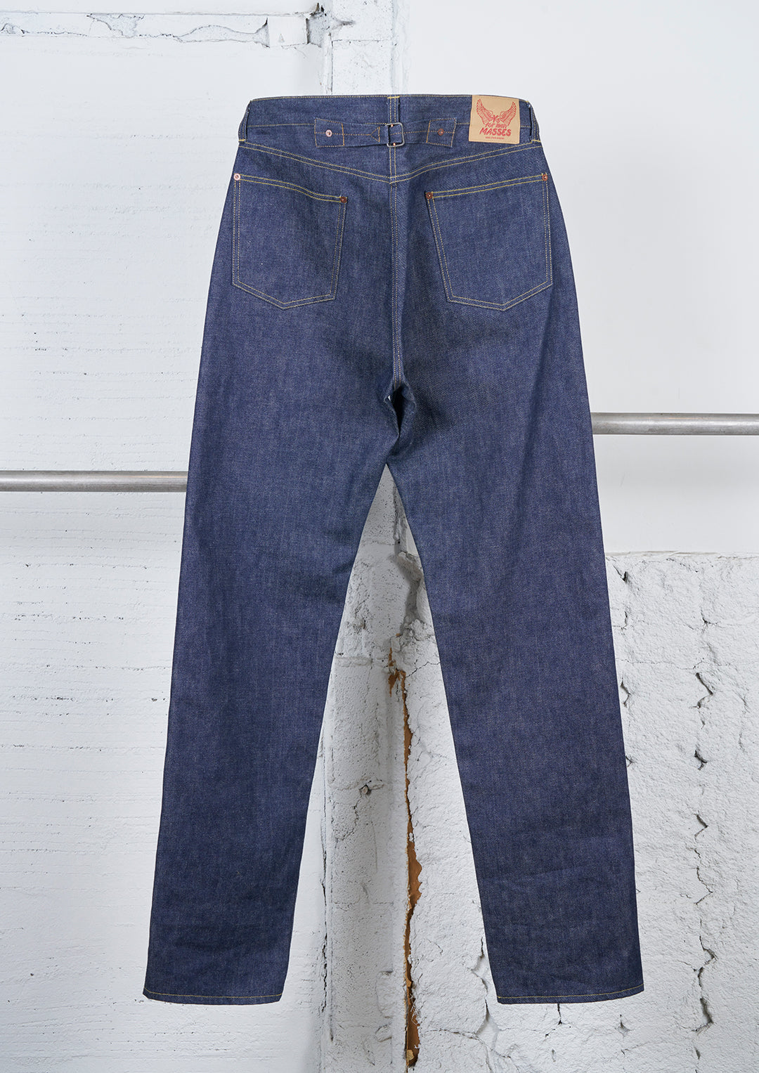 Y's × MASSES_14oz DENIM PANTS RIGID