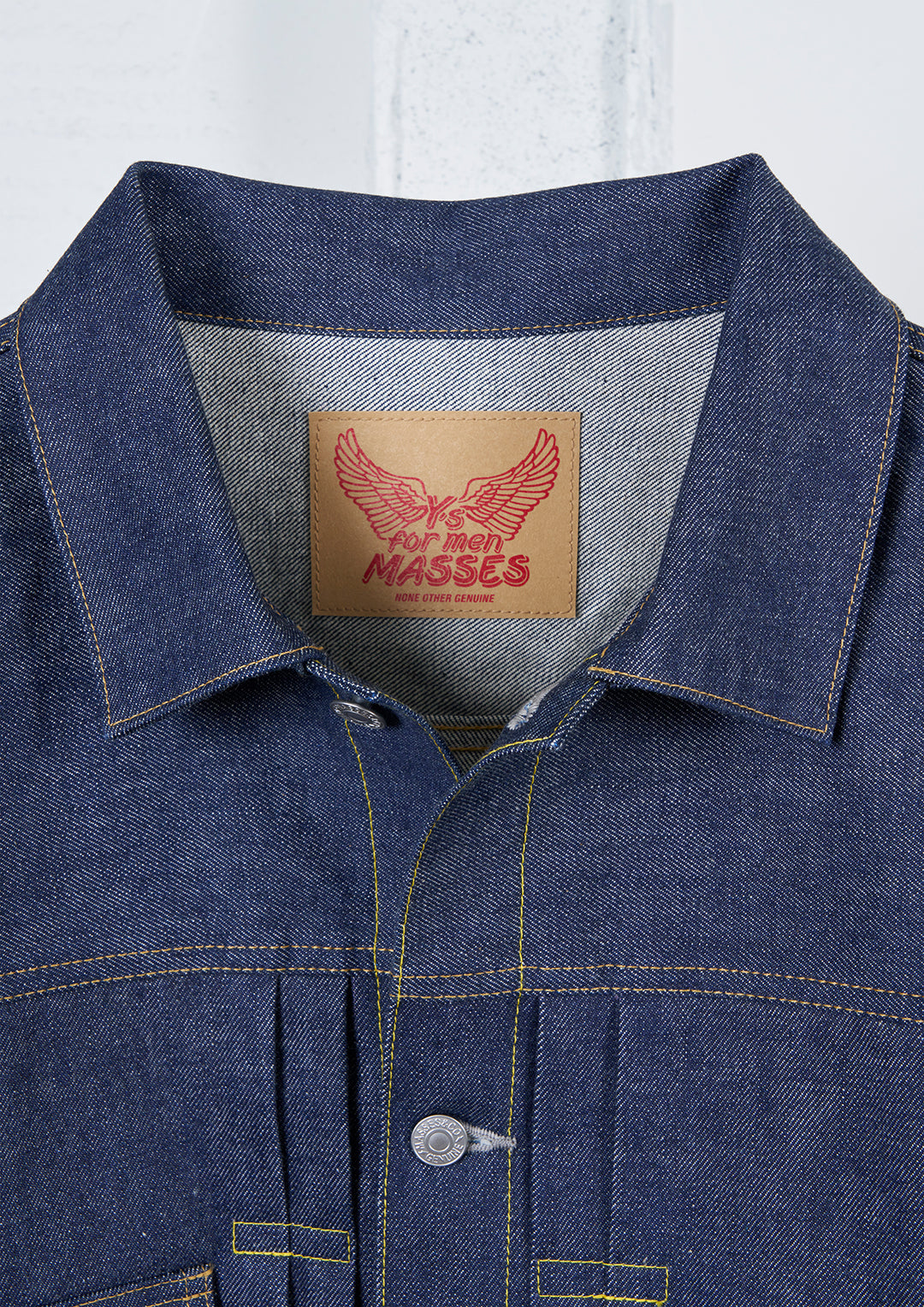 Y's × MASSES_DENIM JACKET RIGED
