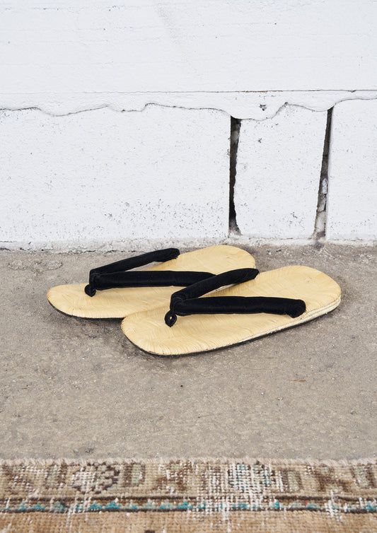 Y's × MASSES_BAMBOO SETTA SANDALS