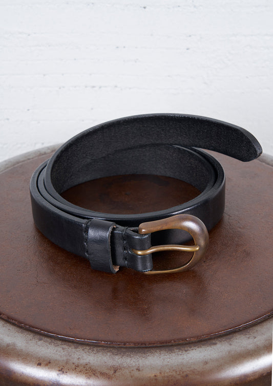 Y's × MASSES_HEAVY OIL LEATHER CUSTOM BELT