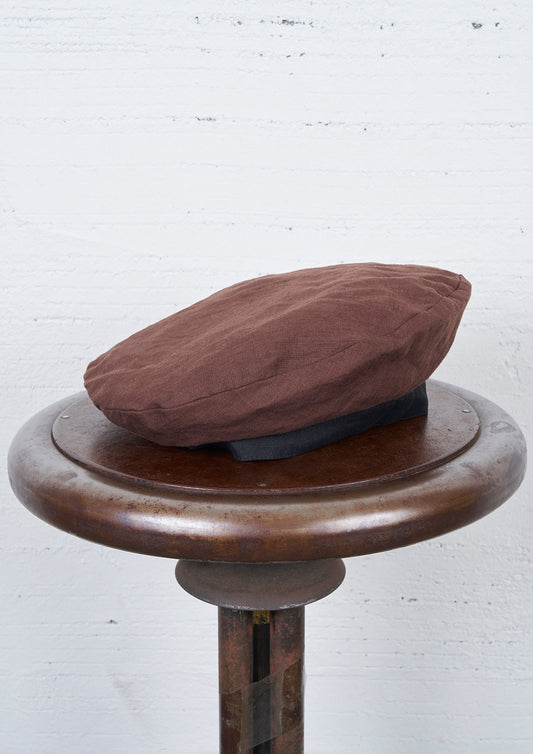 Y's × MASSES_LINEN CLOTH ADJUSTABLE BERET