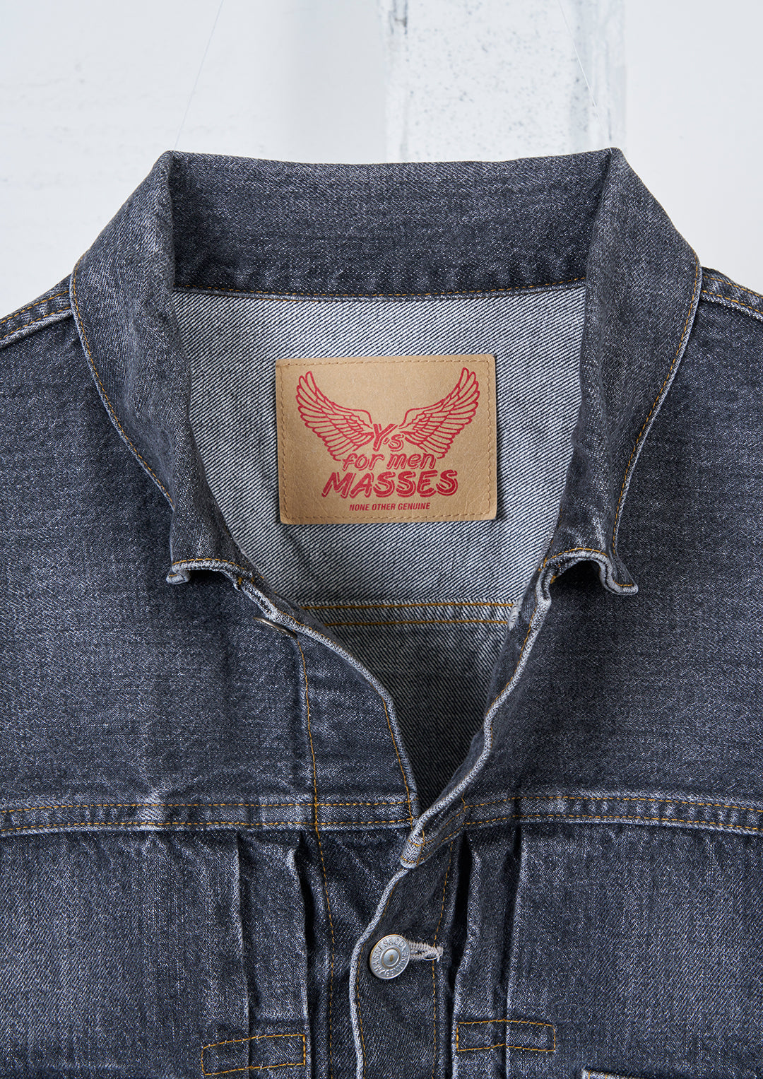 Y's × MASSES_DENIM JACKET H.WASH