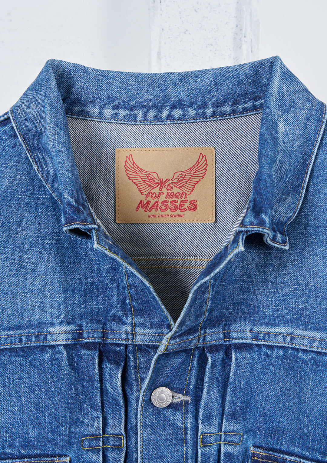 Y's × MASSES_DENIM JACKET H.WASH