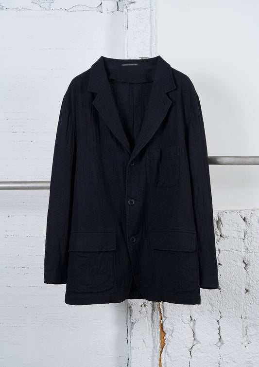 Y's × MASSES_SHRINK SERGE 3BS JACKET
