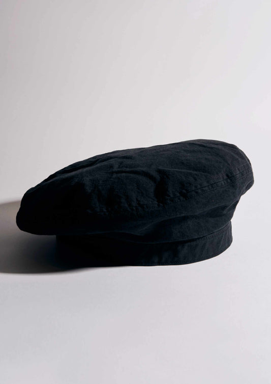 BERET BLACK TWILL