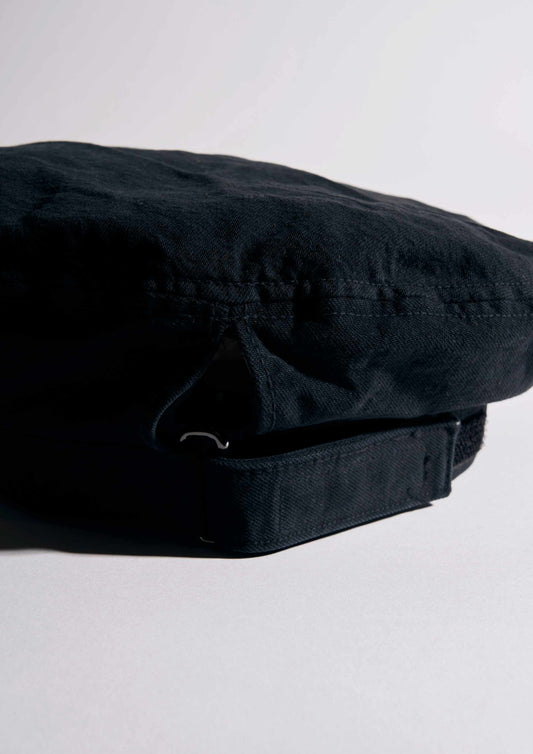 BERET BLACK TWILL